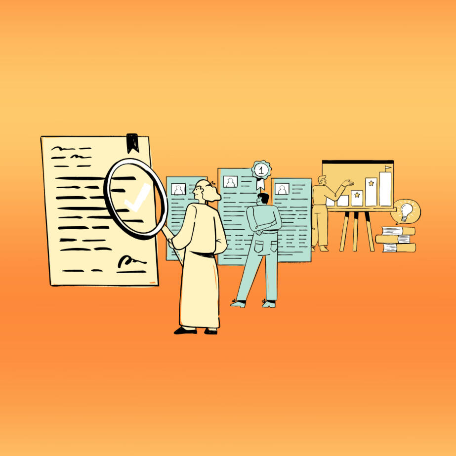 career people reviewing their strategies and business plans after psychic consultation